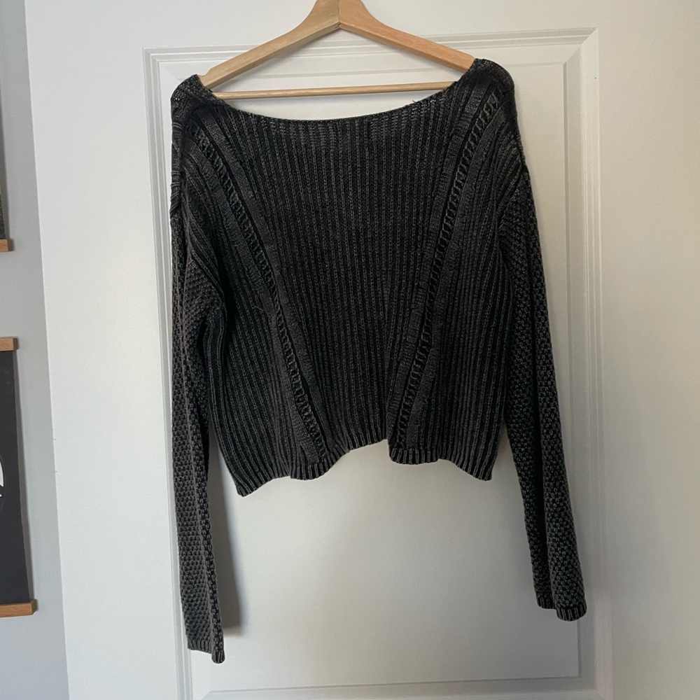 Dark Grey Sweater - Picture 2 of 4